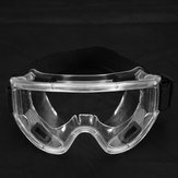 Lunettes de protection avec lentilles pour PC, résistantes au vent et aux éclaboussures, avec valve respiratoire